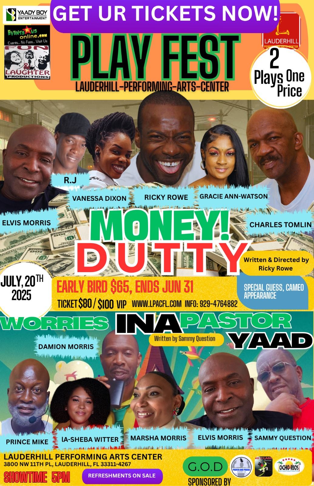 Money Dutty Stage Play